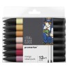 WINSOR & NEWTON PROMARKER SET OF 12+1 MANGA STEAMPUNK