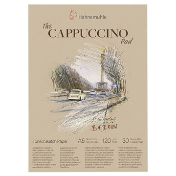 HAHNEMÜHLE THE CAPPUCCINO PAD BLOCCO DA DISEGNO 30 FOGLI 120 G