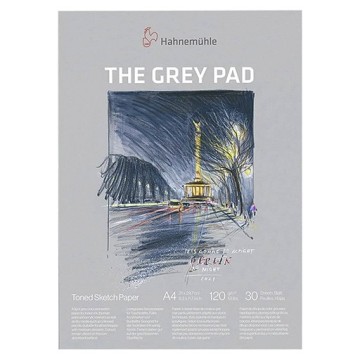HAHNEMÜHLE THE GREY PAD BLOCCO DA DISEGNO 30 FOGLI 120 G