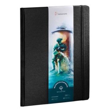 HAHNEMÜHLE WATERCOLOUR BOOK TACCUINO PER ACQUERELLO 100% COTONE 250 G