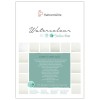 HAHNEMÜHLE WATERCOLOUR SELECTION BLOC D'ÉCHANTILLONS DE PAPIERS AQUARELLE 275 A 640 G