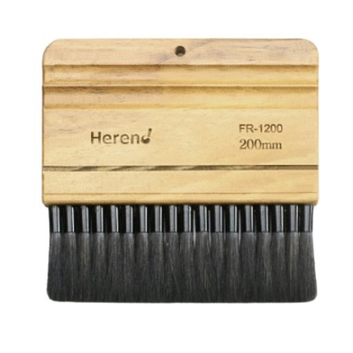 HEREND FLAT WIDE BRUSH BUFFALO HAIR SHORT HANDLE SERIES FR-1200