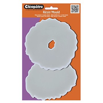 CLÉOPÂTRE STAMPO IN SILICONE PER RESINA 2 GEODI
