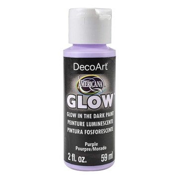 DECOART AMERICANA GLOW - COLORI ACRILICI OPACHI LUMINESCENTI