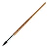 HEREND ROUND BRUSH PETIT GRIS SQUIRREL LONG HANDLE SERIES R-5200