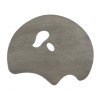 NEW WAVE PALETA DE PINTOR GRAND VIEW CONFIDANT NEUTRAL GREY STAIN WOOD - PARA ZURDOS