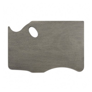 NEW WAVE HIGHLAND NEUTRAL GREY STAIN WOOD - TAVOLOZZA PER MANCINI