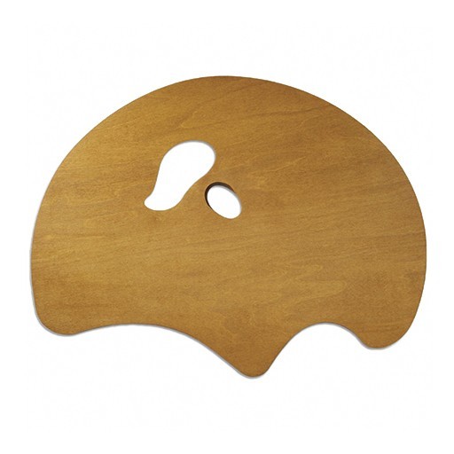 NEW WAVE PALETA DE PINTOR GRAND VIEW CONFIDANT NATURAL STAIN WOOD - PARA ZURDOS