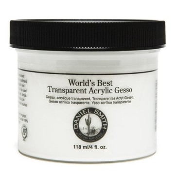 DANIEL SMITH TRANSPARENT ACRYLIC GESSO - GESSO ACRYLIQUE TRANSPARENT