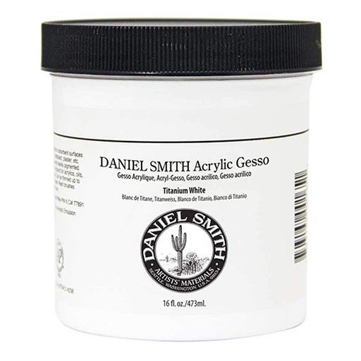 DANIEL SMITH TITANIUM WHITE ACRYLIC GESSO - GESSO ACRÍLICO BLANCO TITANIO