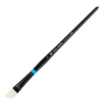 PRINCETON ASPEN PENNELLO OBLIQUO FIBRA SINTETICA MANICO LUNGO 6500AB