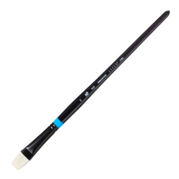 PRINCETON ASPEN PENNELLO PIATTO PELO CORTO FIBRA SINTETICA 6500B MANICO LUNGO