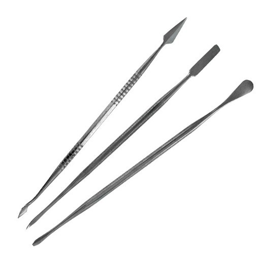 VALLEJO SET 3 CURETAS DE DOBLE CABEZAL