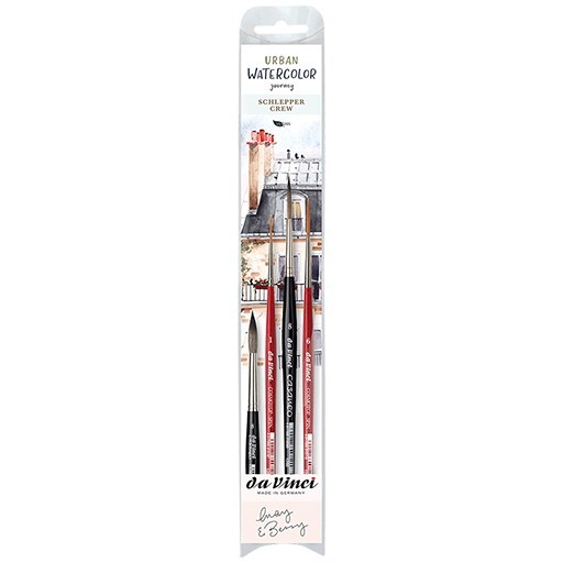 DA VINCI SET URBAN WATERCOLOR JOURNEY RIGGER CREW BY MAY & BERRY SERIES 5602