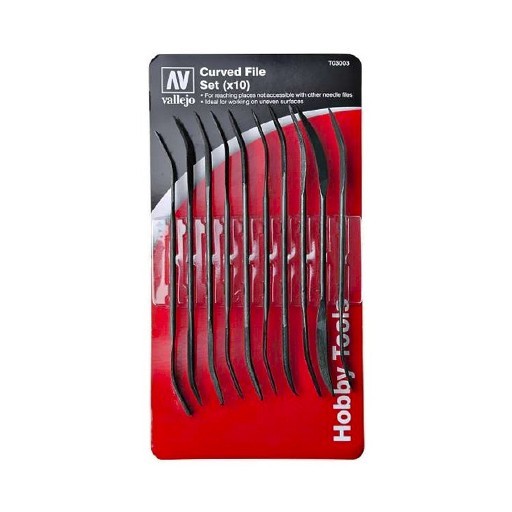 VALLEJO SET OF 10 CURVED FILES