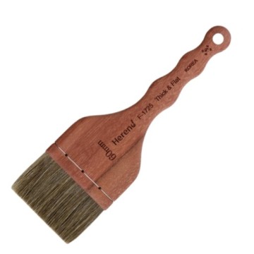 HEREND PENNELLESSA PIATTA PELO DI CAVALLO MANICO CORTO SERIE F-1725