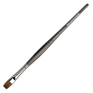DA VINCI COLINEO FLAT BRUSH SHORT HANDLE SERIES 5822
