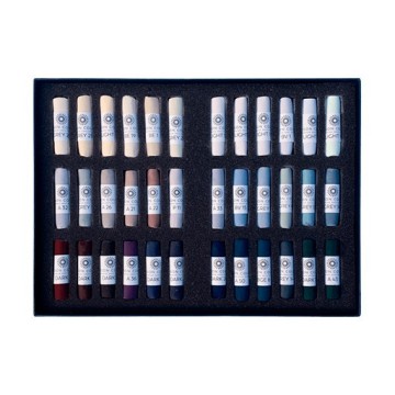 UNISON SOFT PASTELS SCATOLA CARTONE EMMA COLBERT LIGHT AND SHADE 36 PASTELLI MORBIDI