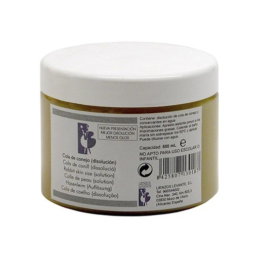 LIENZOS LEVANTE RABBIT SKIN SIZE (SOLUTION)