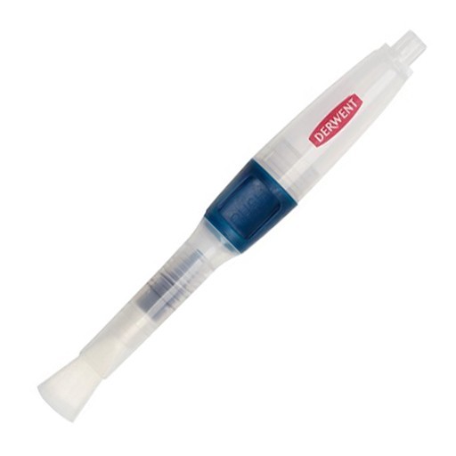 DERWENT WATERBRUSH LARGE CHISEL TIP WASSERTANKPINSEL MIT DRUCKKNOPF