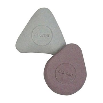 DERWENT SHAPED ERASER - GOMME PER CANCELLARE ERGONOMICHE