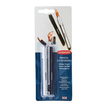 DERWENT PENCIL EXTENDER PROLUNGA PER MATITE - CONFEZIONE 2 UNITÀ