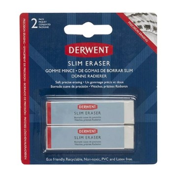 DERWENT SLIM GOMMA PER CANCELLARE - CONFEZIONE 2 UNITÀ