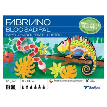 FABRIANO BLOCCO PER LAVORI CREATIVI CARTA PATINATA