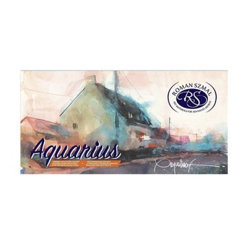 ROMAN SZMAL AQUARIUS TRAVEL BOX ACQUERELLI IN SCATOLA EDIZIONE PASQUALINO FRACASSO II - 24 GODET INTERI