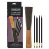 NITRAM STARTER KIT - SET 4 CARBONCILLOS + HERRAMIENTA DE AFILADO