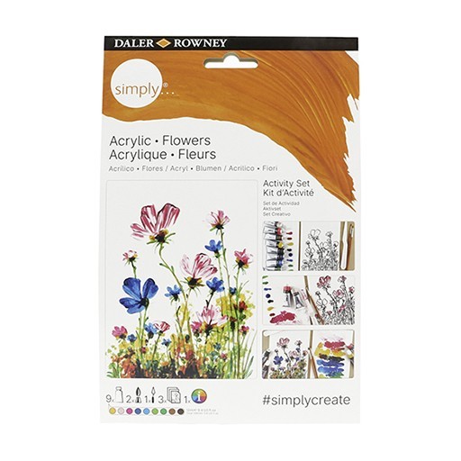 DALER ROWNEY SIMPLY ACTIVITY SET 1 ACRYLIC