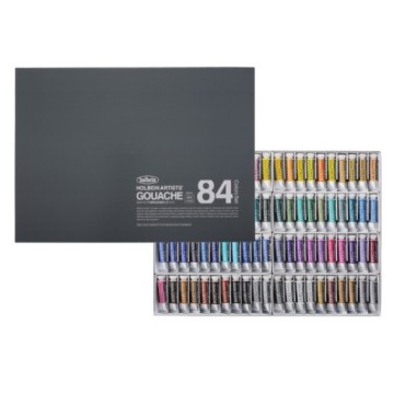 HOLBEIN ARTISTS' GOUACHE SET 84 TUBETTI 15 ML G731