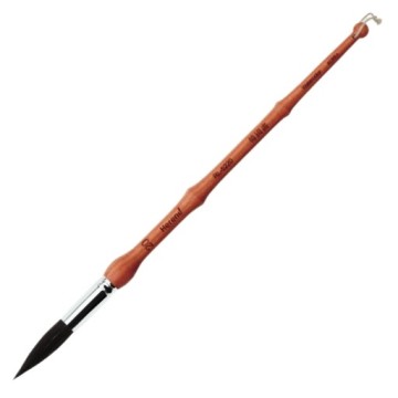 HEREND PENNELLO TONDO PELO DI VAIO BLUE SQUIRREL MANICO CORTO SERIE RL-5220