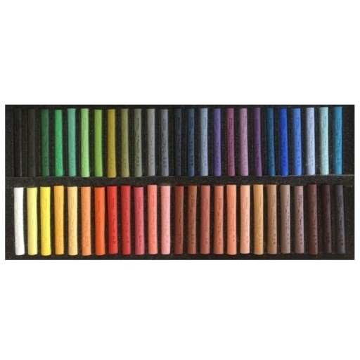 GIRAULT BOÎTE CARTON 50 PASTELS SÉLECTION MIXTE