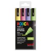 UNI POSCA PC-5M 4C SET 4 MARQUEURS 1.8-2.5 MM - COULEURS BRILLANTES