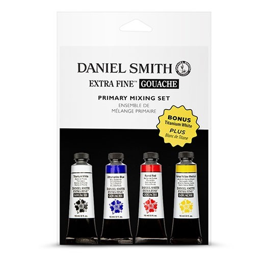 DANIEL SMITH GOUACHE EXTRA-FINE PRIMARY MIXING SET