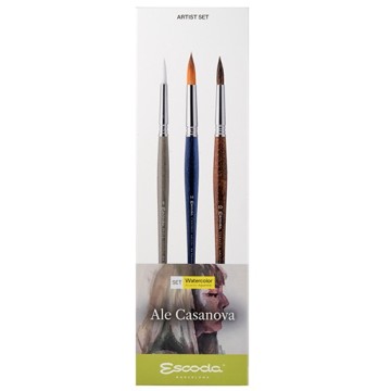 ESCODA SIGNATURE COLLECTION ALE CASANOVA - SET PENNELLI EDIZIONE SPECIALE