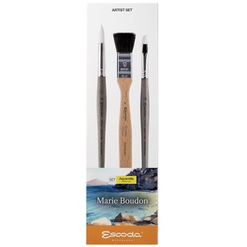 ESCODA SIGNATURE COLLECTION MARIE BOUDON - SET PENNELLI EDIZIONE SPECIALE SERIE 8622-1