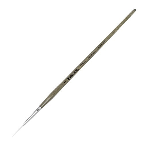 ESCODA PERLA SCHLEPPERPINSEL WEIẞE TORAY SYNTHETIKFASERN KURZER STIEL SERIE 6426