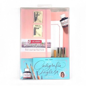 TALENS ENGLISH CALLIGRAPHY SET WITH BEGOÑA VIÑUELA (INSTRUCTIONS IN SPANISH)