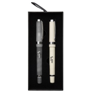 ETCHR PREMIUM FOUNTAIN PENS - SET 2 STYLOS-PLUME