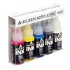 HOLBEIN ACRYLIC INK PRIMARY SET OF 5 X 30 ML COLOURS