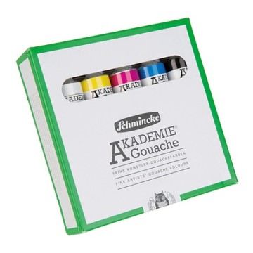 SCHMINCKE AKADEMIE SCATOLA CARTONE GOUACHE 5 X 20 ML