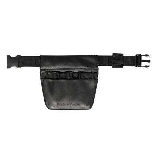 BORCIANI E BONAZZI BRUSH HOLDER BELT BLACK EMPTY