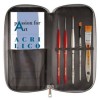 BORCIANI E BONAZZI PASSION FOR ART - KIT 3 PINCELES ACRÍLICO MANGO CORTO