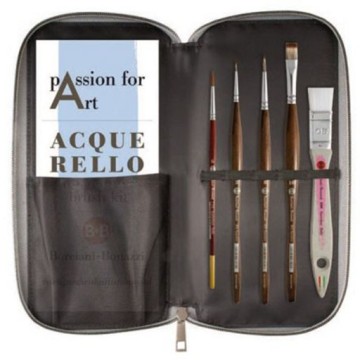 BORCIANI E BONAZZI SET PASSION FOR ART PINCELES PARA ACUARELA
