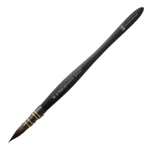 BORCIANI E BONAZZI UNICO INFINITO PENNELLO TONDO FIBRA SINTETICA HIDRO MANICO CORTO SERIE 850