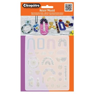 CLÉOPÂTRE STAMPO IN SILICONE PER RESINA BIGIOTTERIA VINTAGE