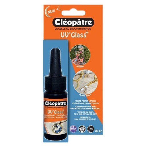 CLÉOPÂTRE UV'GLASS RESINA 25 G