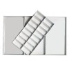 ARTEMIRANDA REFILLABLE METAL WATERCOLOUR PALETTE BOX WHITE LACQUERED WITH 16 WELLS